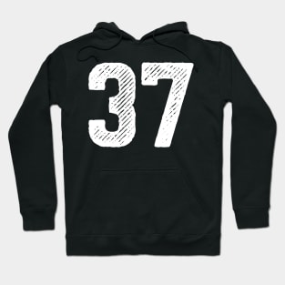 Rough Number 37 Hoodie